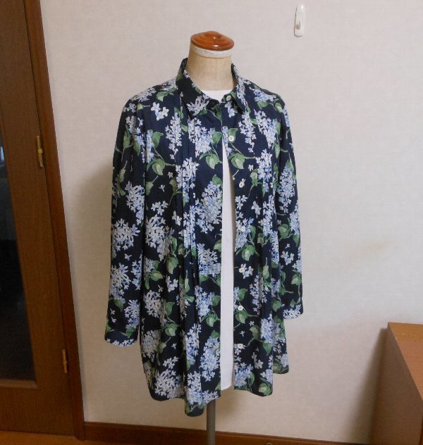 ハンドメイド*リバティ*アーカイブライラック*チュニック 女性用