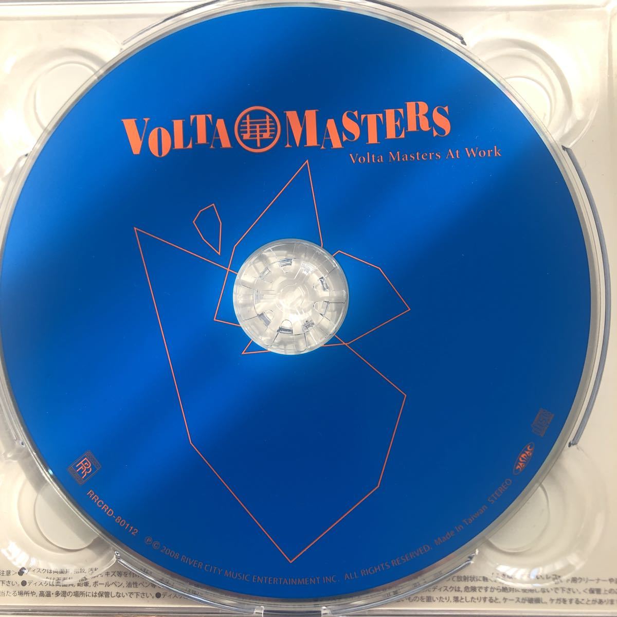 CD／VOLTA MASTERS／VOLTA MASTERS AT WORK／帯付き／Jポップ_画像3