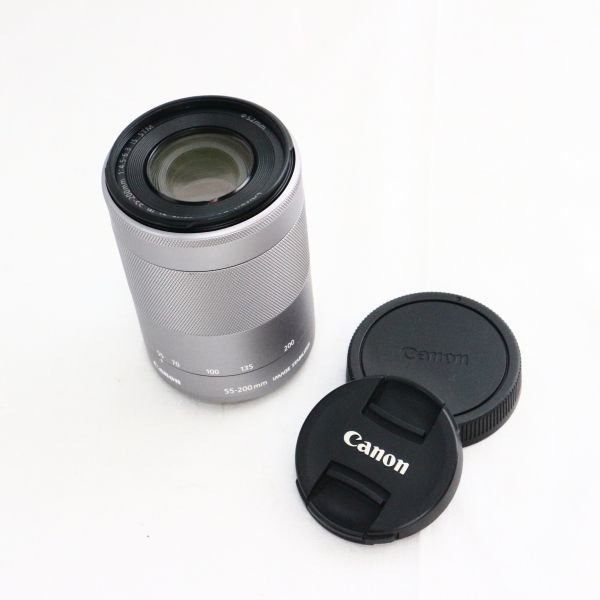 CANON EF-M 55-200mm F4.5-6.3 IS STM シルバー www.gastech.com.tr