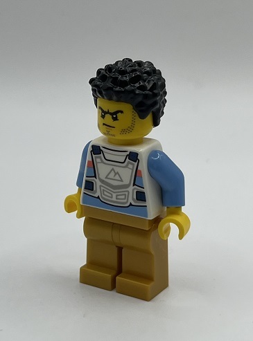 即決　新品　未使用　レゴ　LEGO　ミニフィギュア　ミニフィグ　シティ　タウン　スタントマン　男性　男の人_画像2