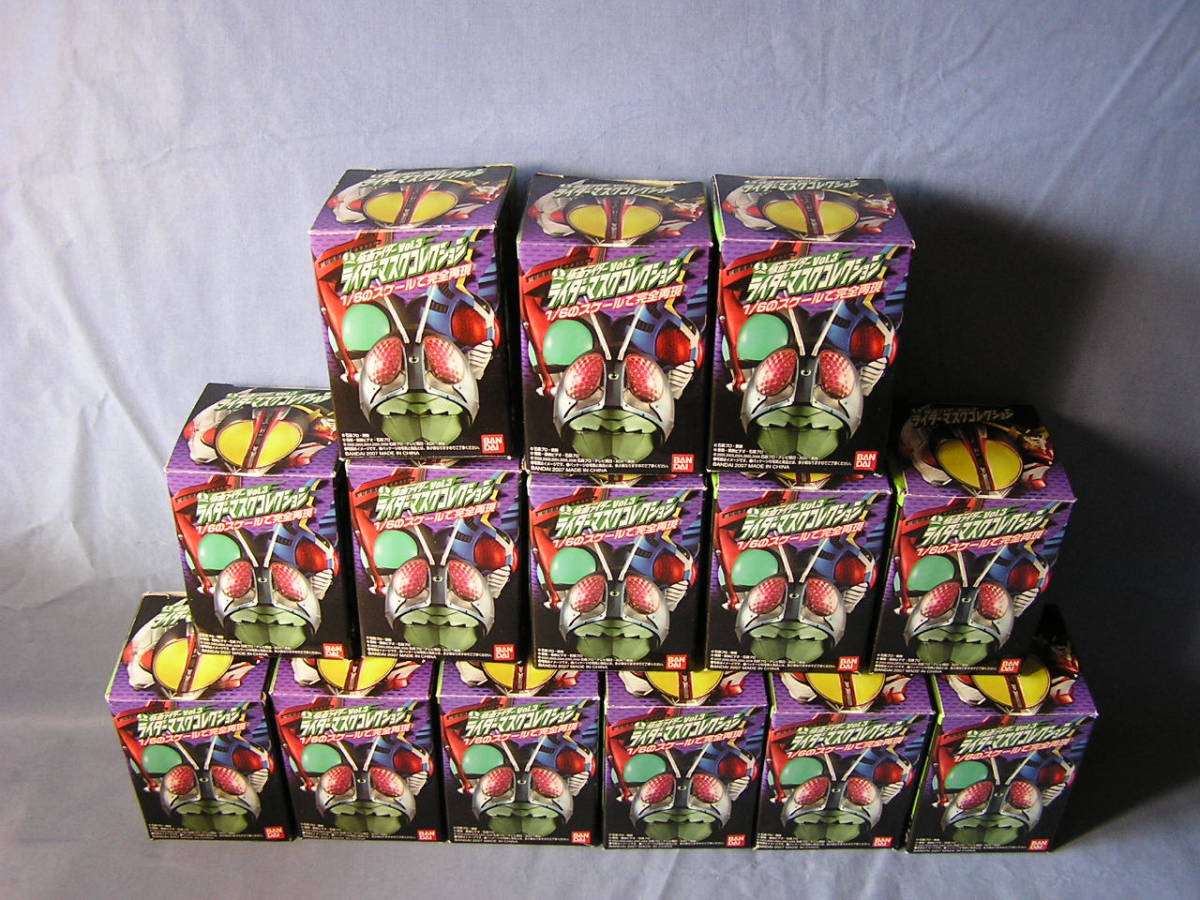 仮面ライダー　ライダーマスクコレクション　Vol.3　ノーマル全14種