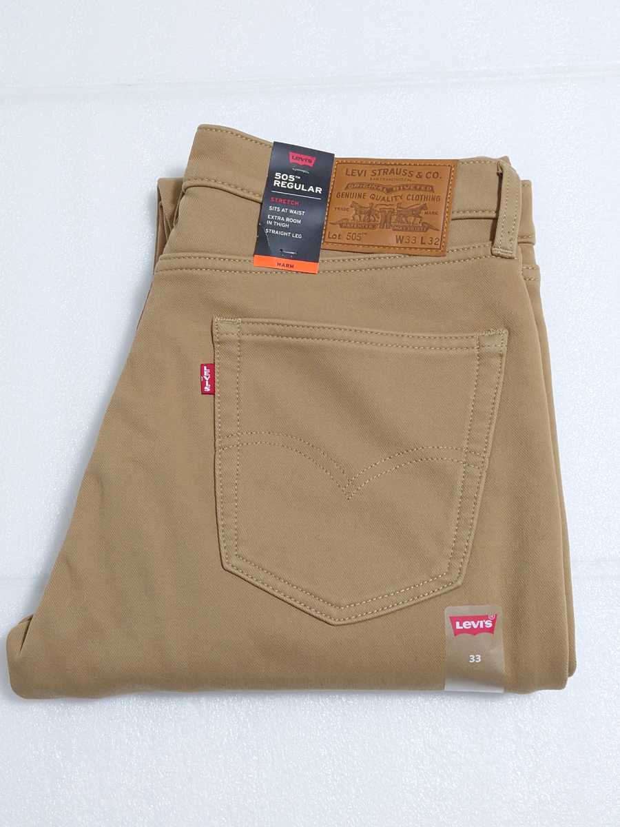 ファッションなデザイン 新品 リーバイス Levi's 505 レギュラー WARM