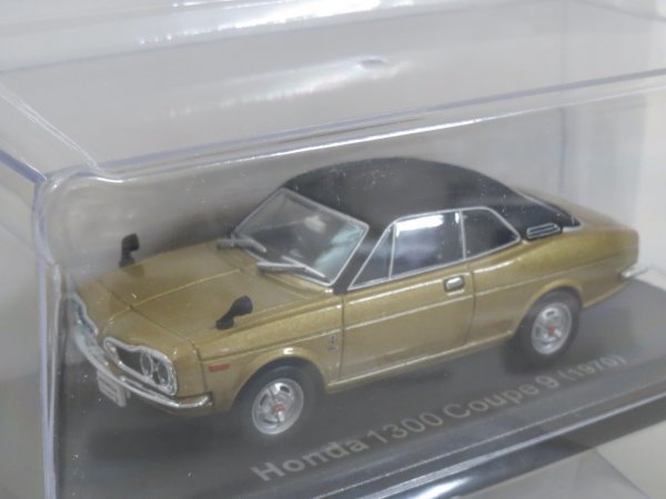 59190■国産名車　94号 ホンダ　1300クーペ９ (1970)　1/43_画像2