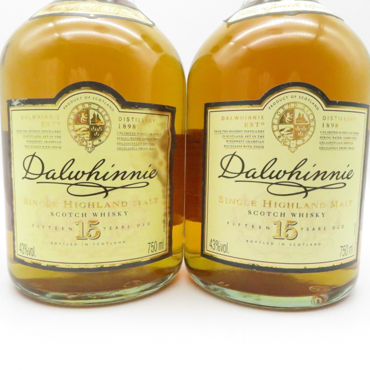 古酒 Dalwhinnie ダルウィニー 15年 シングル ハイランド モルト