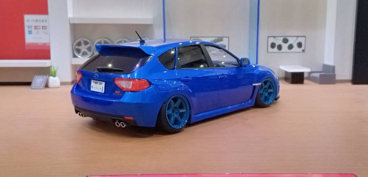 Yahoo!オークション - アオシマ 1/24 GRB インプレッサ Yahoo!オークション - アオシマ 1/24 GRB インプレッサ
