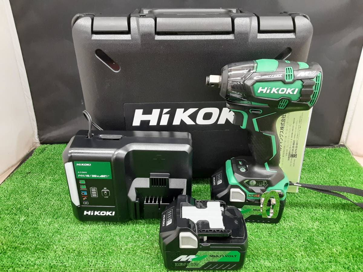 未使用品 ハイコーキ HiKOKI 36V マルチボルト コードレス インパクト