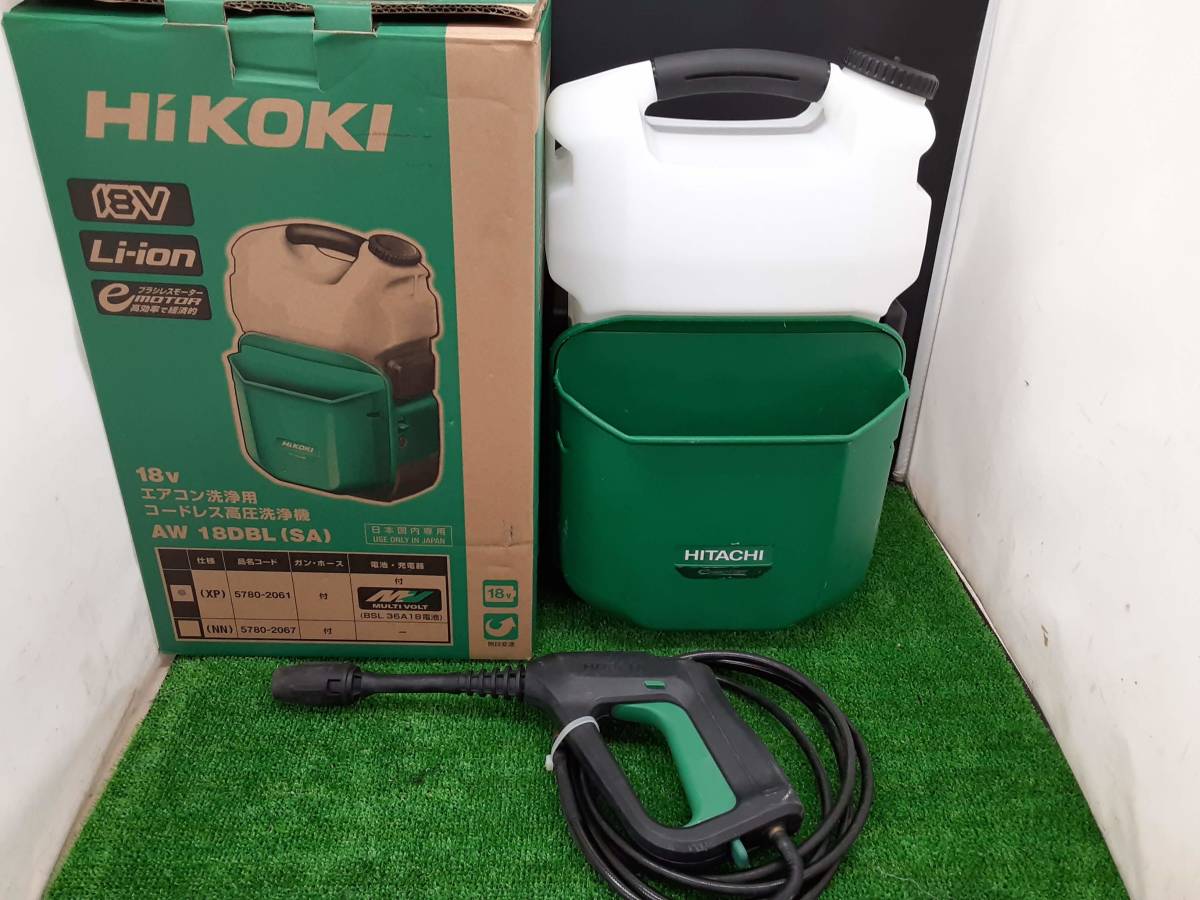 品 HiKOKI ハイコーキ コードレス高圧洗浄機 AW18DBL(SA)(NN) 本体のみ