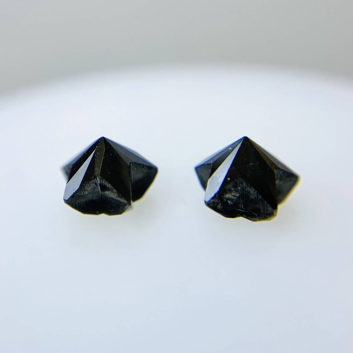 STARセット石!ブラックダイヤモンド 0.461ct/0.451ct/RT1070/CGL cnema.fr
