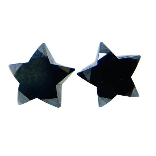 STARセット石!ブラックダイヤモンド 0.461ct/0.451ct/RT1070/CGL