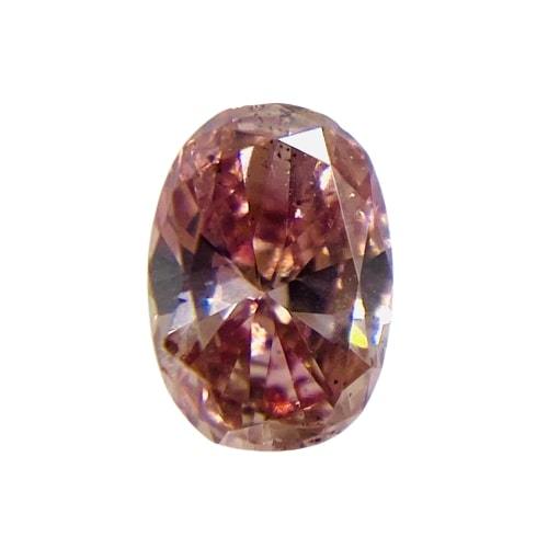 超可爱の FANCY OV/RT1104/CGL/GIA 0.216ct PINK DEEP ダイヤモンド