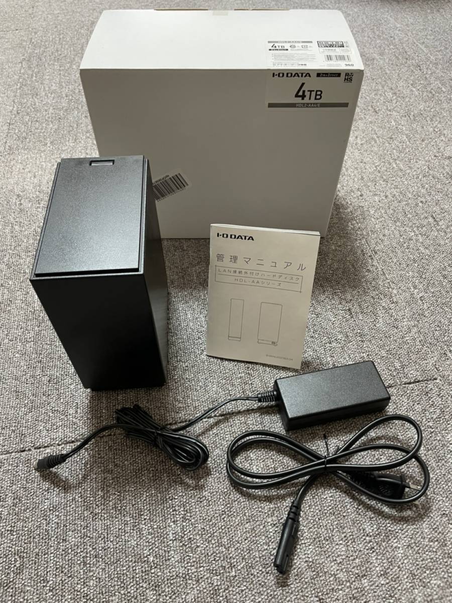 IO DATA NAS HDL2-AA4/E 4TB RAID 0 /1☆値下げしました! twispwa.com
