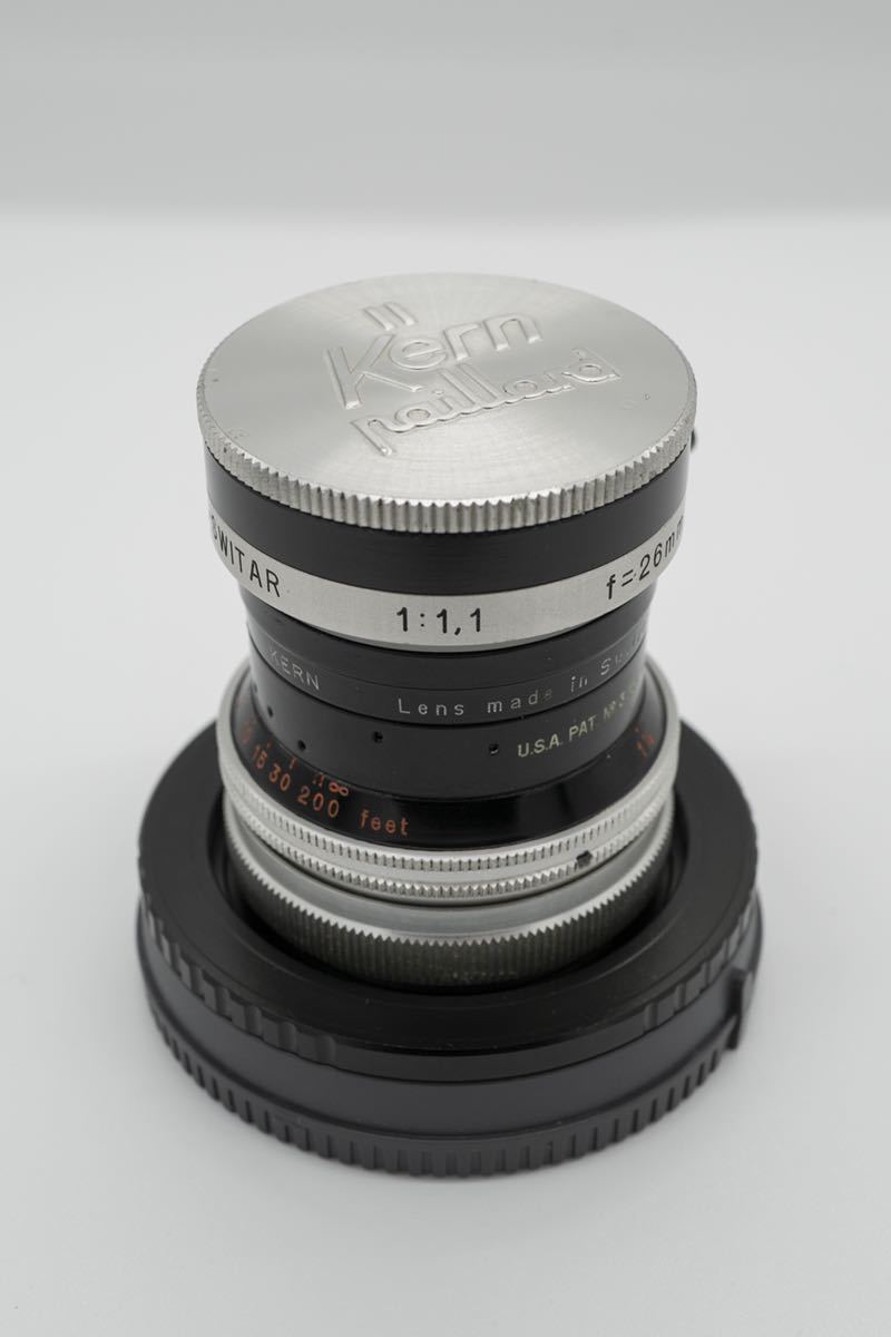 Kern Macro switar 26mm F1.1 ケルン マクロスイター Cマウント Kern Macro switar 26mm F1.1 ケルン マクロスイター Cマウント