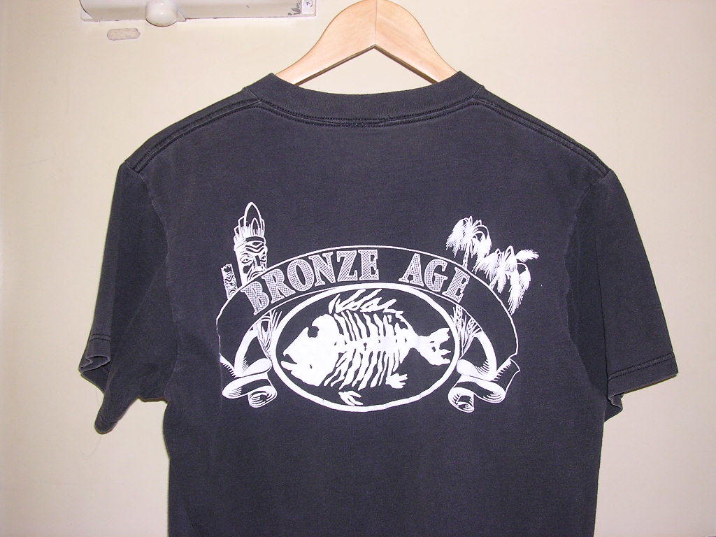 90s USA製 ブロンズエイジ BRONZE AGE Tシャツ M 黒 vintage old skate
