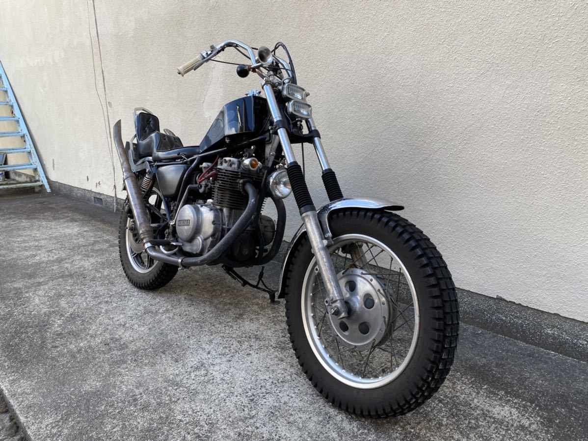 1万円～売り切り！！好調 大阪 1978 GX250 B級チョッパー 400エンジン 2%er GX400 CHOPPER_画像4