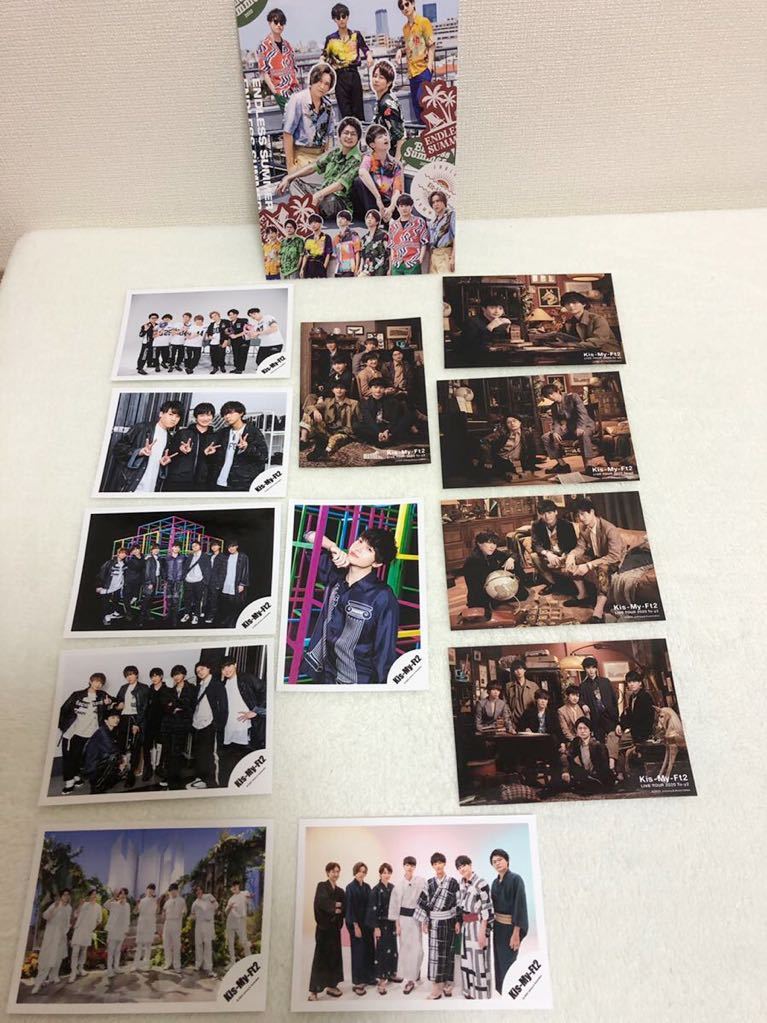 ヤフオク! - 【公式写真12枚+特典ポストカード1枚セット】Kis-My...