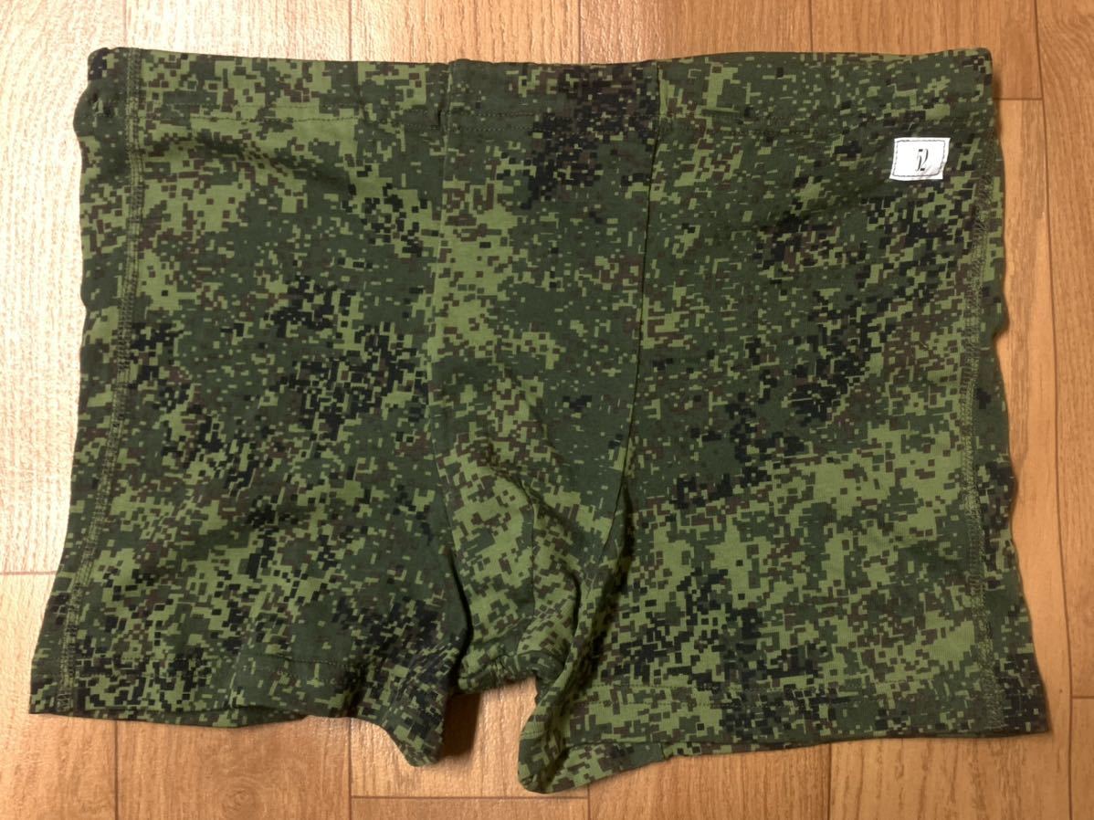 新品 未使用品 ロシア軍 BTK デジタルフローラ迷彩 ボクサーパンツ ① サイズ104 52 メンズ インナーウェア ロシア連邦軍 デジフロの画像1