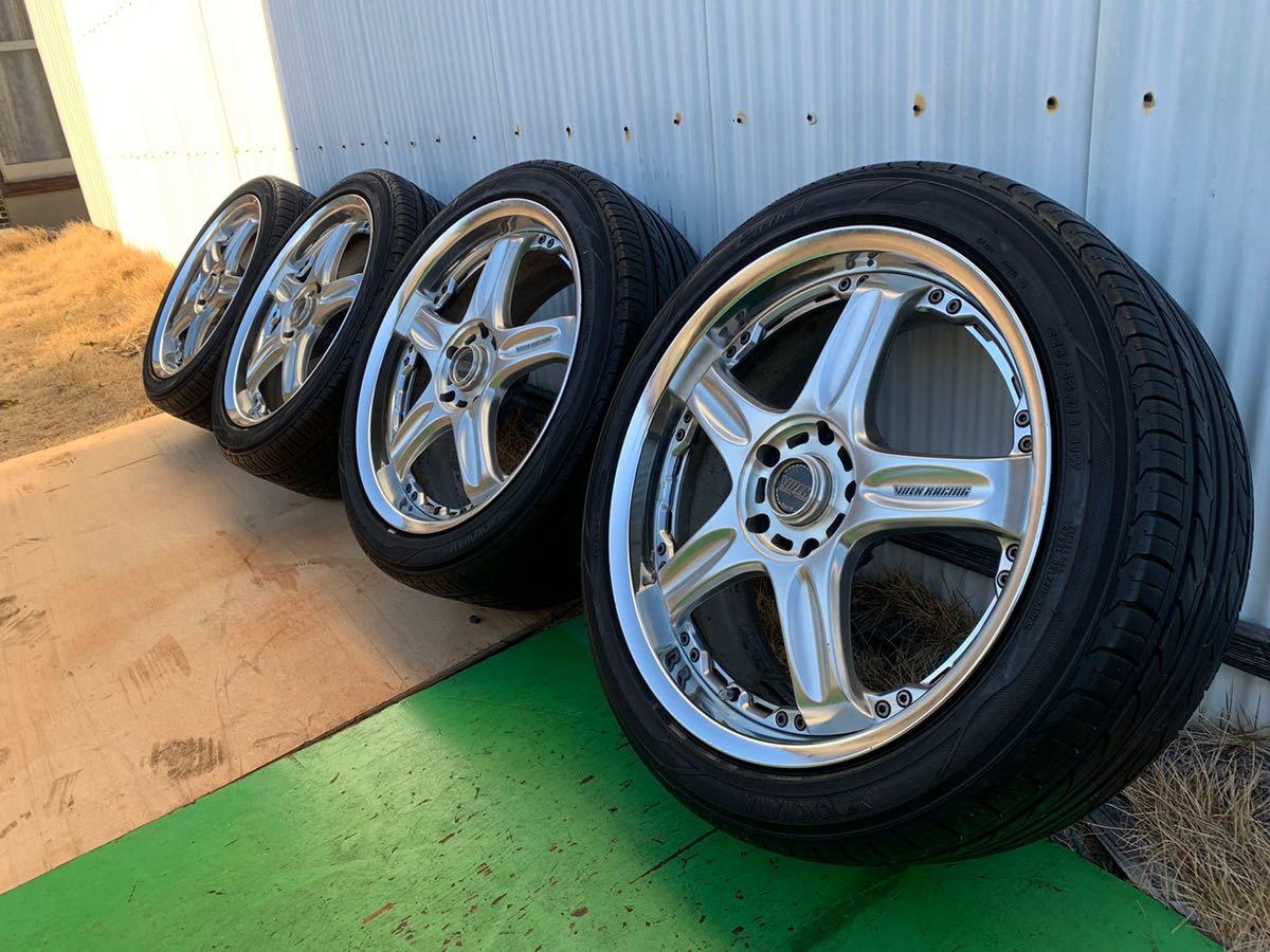 RAYS レイズ VOLK RACING ボルクレーシング GT-C 18x8.0J PCD114