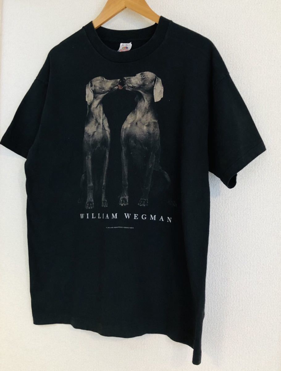 90s ウィリアムウェグマン William Wegman TシャツXL