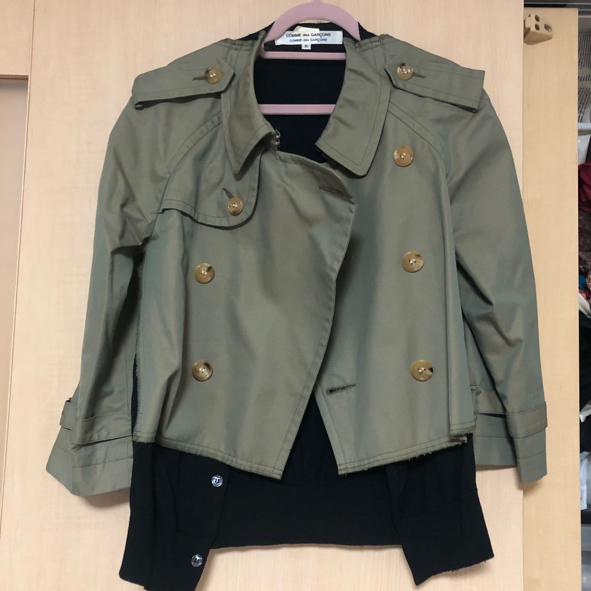 COMME des GARCONS コムデギャルソン コムコム カーディガン ショート