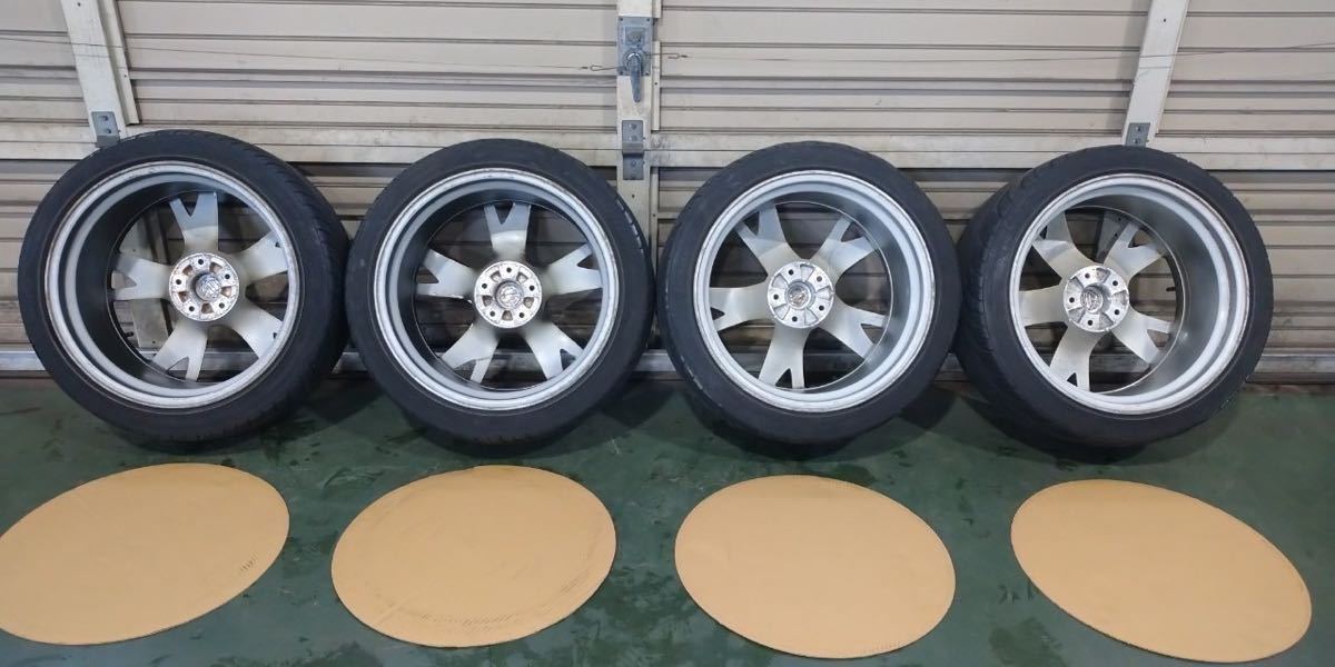 日産 フェアレディZ Z34 純正ホイール 4本セット 専用ナット付き RAYS製 鍛造 19インチ 9J 10J PCD114.3 5H