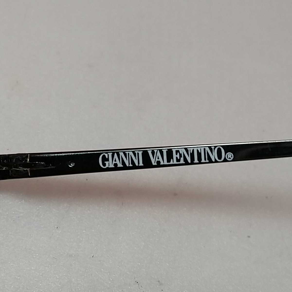  Gien ni Valentino GIANNI VALENTINO раз нет солнцезащитные очки .. темно-синий серия прекрасный товар 