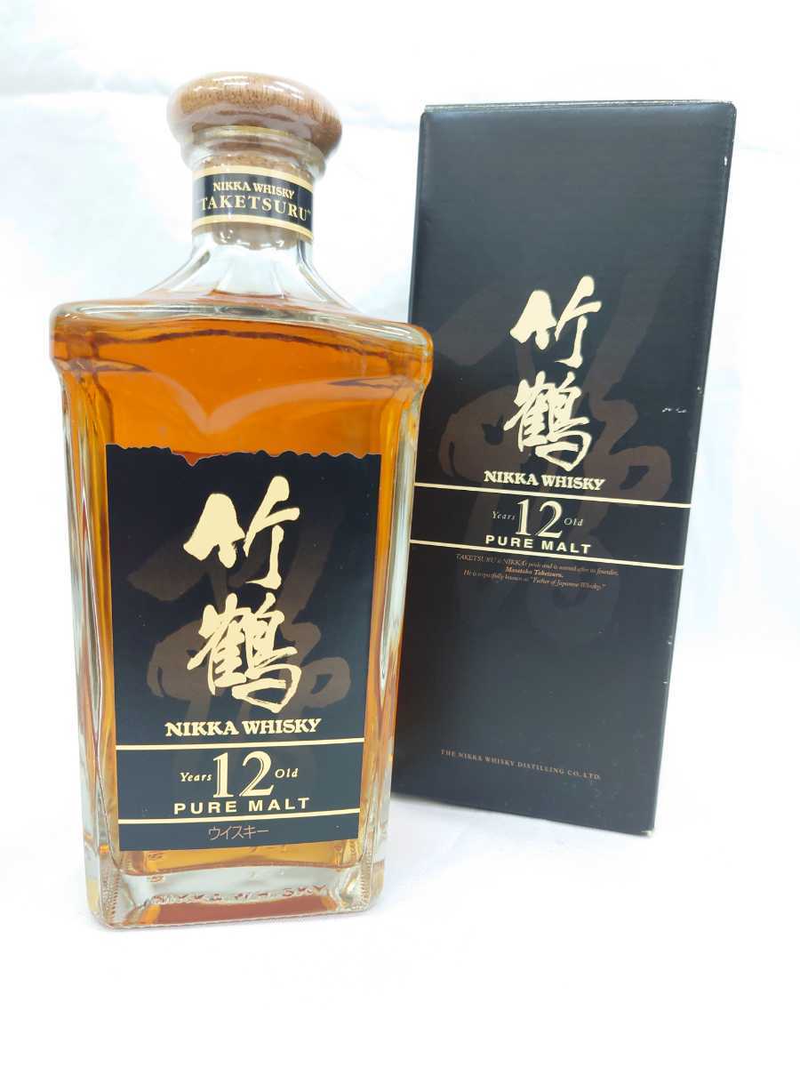 未開栓 ウイスキー 竹鶴 12年 ピュアモルト 660ml 40% 箱 ニッカ NIKKA