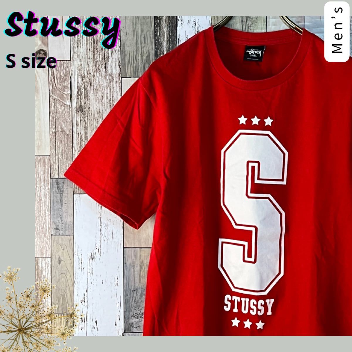 STUSSY ステューシー メンズ 半袖Tシャツ グアム限定デザイン S