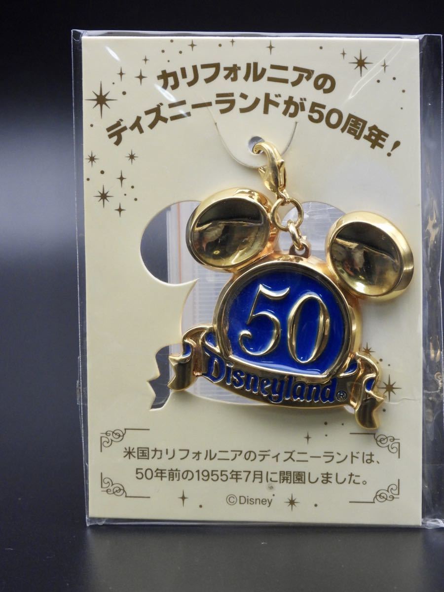 93 カリフォルニアディズニーランド50周年 ファスナートップ （非売品）（配布）TDS TDL TDR ミッキーミニー　キーホルダー_画像1