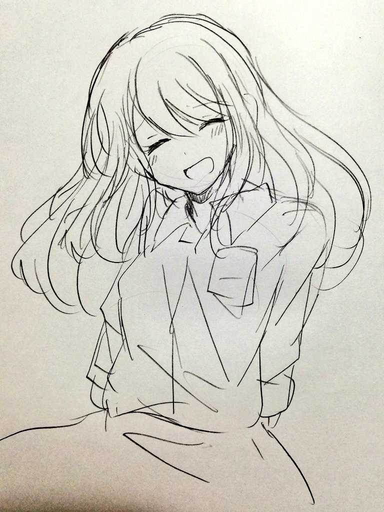 手描きイラスト 直筆 イラスト 同人 オリジナル 鉛筆画 コピー用紙 モノクロ 女の子 シャーペン画 ラフ画 超目玉 笑顔 手描きイラスト 直筆 イラスト 同人 オリジナル 鉛筆画 コピー用紙 モノクロ 女の子 シャーペン画 ラフ画 超目玉 笑顔
