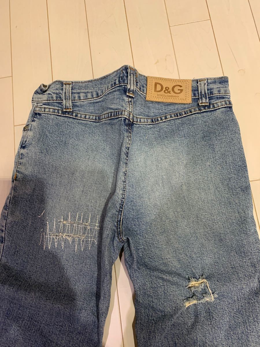 DOLCE&GABBANA ドルチェ&ガッバーナダメージデニム ハイブランド