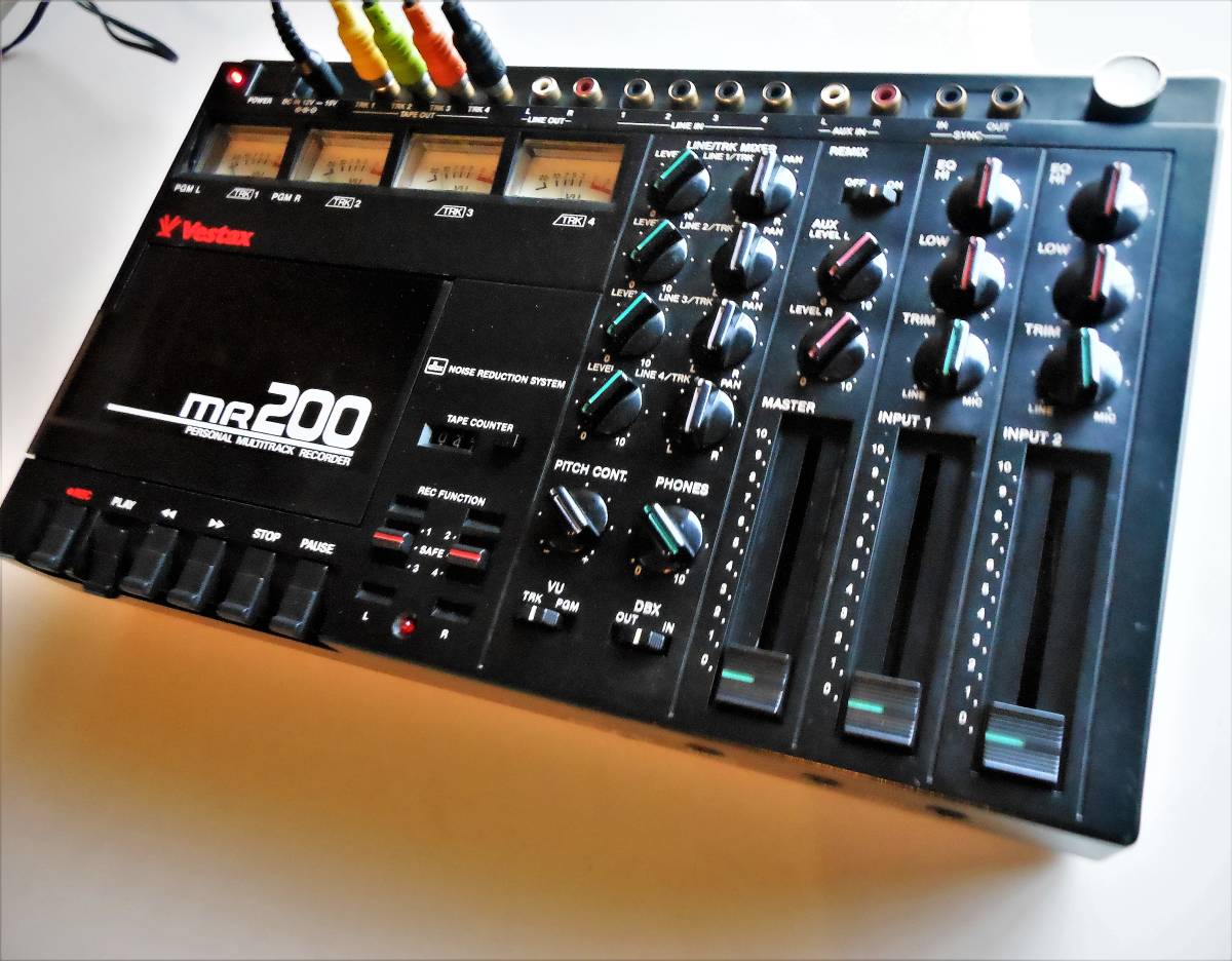 アウター ジャケット Vestax MR200 マルチトラックレコーダー 整備動作