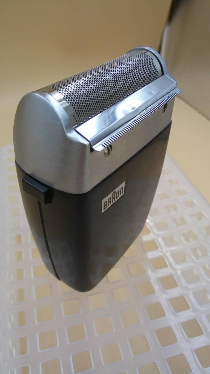 ブラウン】 BRAUN 初代シェーバー SMS スーパー NY近代美術館 ブラウン】 BRAUN 初代シェーバー SMS スーパー NY近代美術館