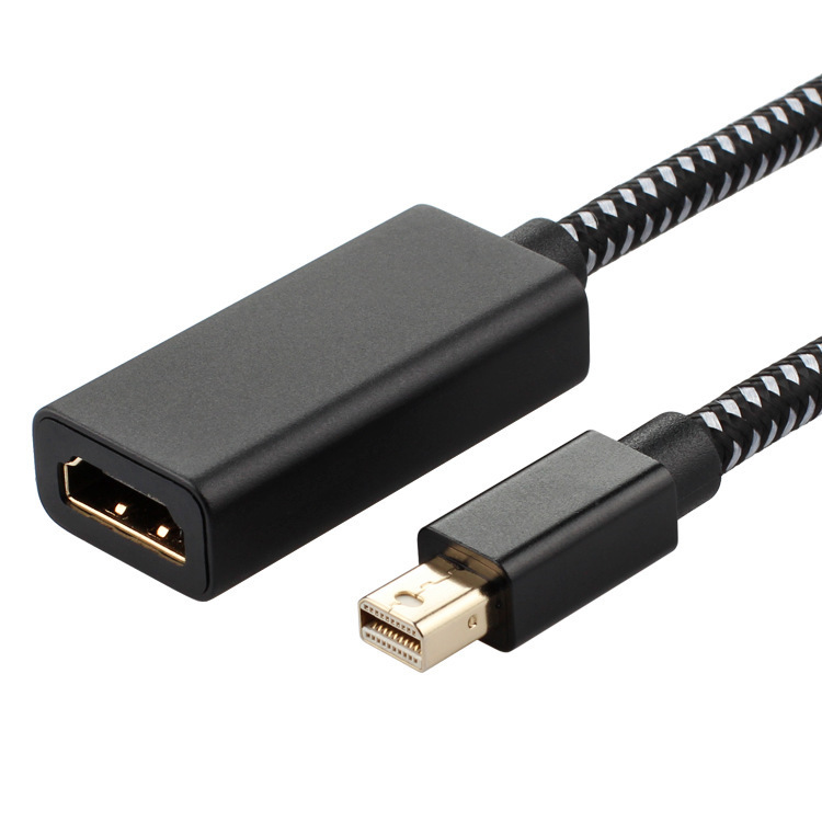 【 Mini DisplayPort to HDMI 】 変換 ケーブル アダプタ Minidisplay ミニディスプレイポート Mini DP 【4K@60Hz/20cm】 Mac MacBook Air_画像3