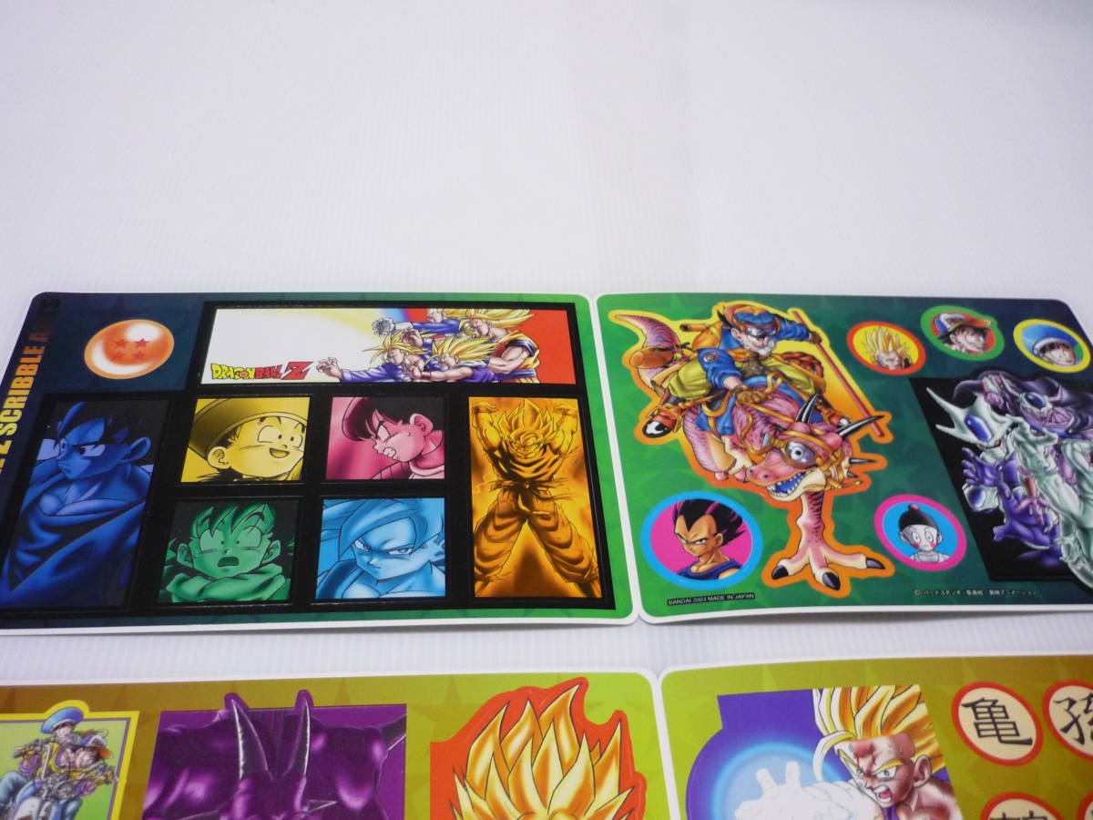 ステッカー シール 6枚セット ドラゴンボールZ ジャンボ ステッカー シール 6枚セット ドラゴンボールZ ジャンボ