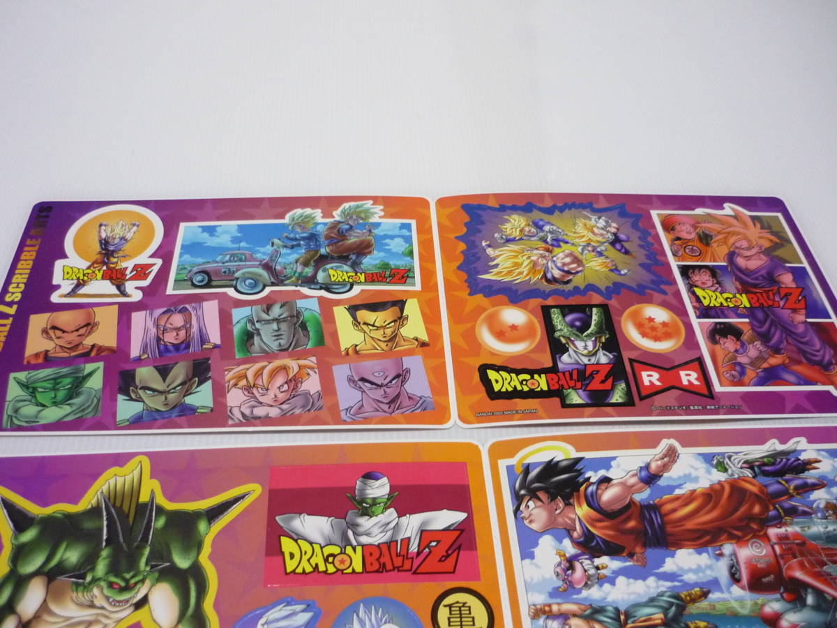 ステッカー シール 6枚セット ドラゴンボールZ ジャンボ ステッカー シール 6枚セット ドラゴンボールZ ジャンボ