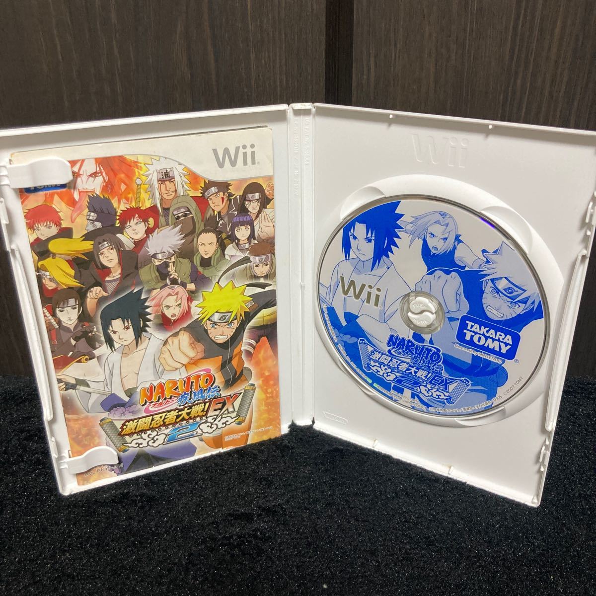 Wiiソフト Wii 任天堂　NARUTO ナルト 疾風伝 4枚セット