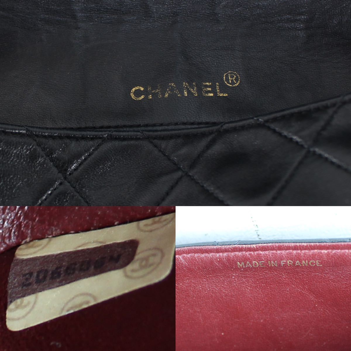 CHANELシャネルマトラッセターンロックココマークラムスキン CHANELシャネルマトラッセターンロックココマークラムスキン