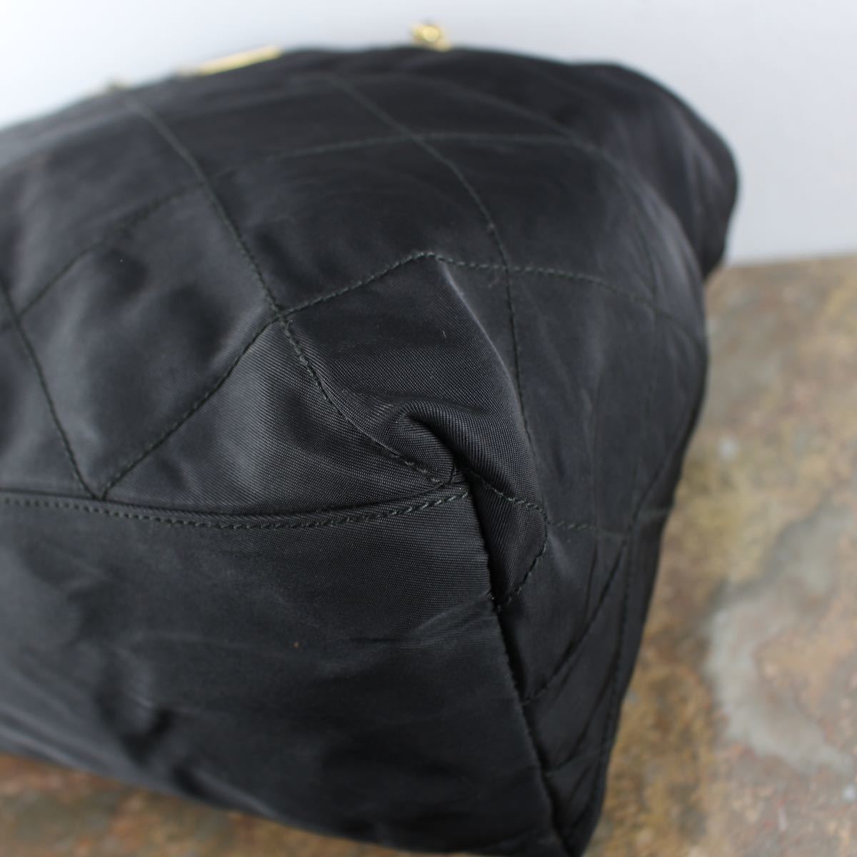 PRADA QUILTING NYLON CHAIN SHOULDER BAG MADE IN ITALY/プラダ PRADA QUILTING NYLON CHAIN SHOULDER BAG MADE IN ITALY/プラダ