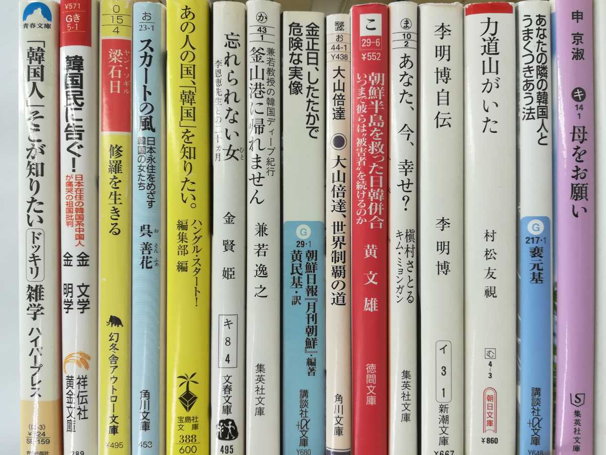 【訳あり/まとめ】韓国文化　72冊セット　在日コリアン/日韓関係/釜山/アジア/ガラスの塔/長州力の光と影/金ソンセンニム【2201-186】_画像6