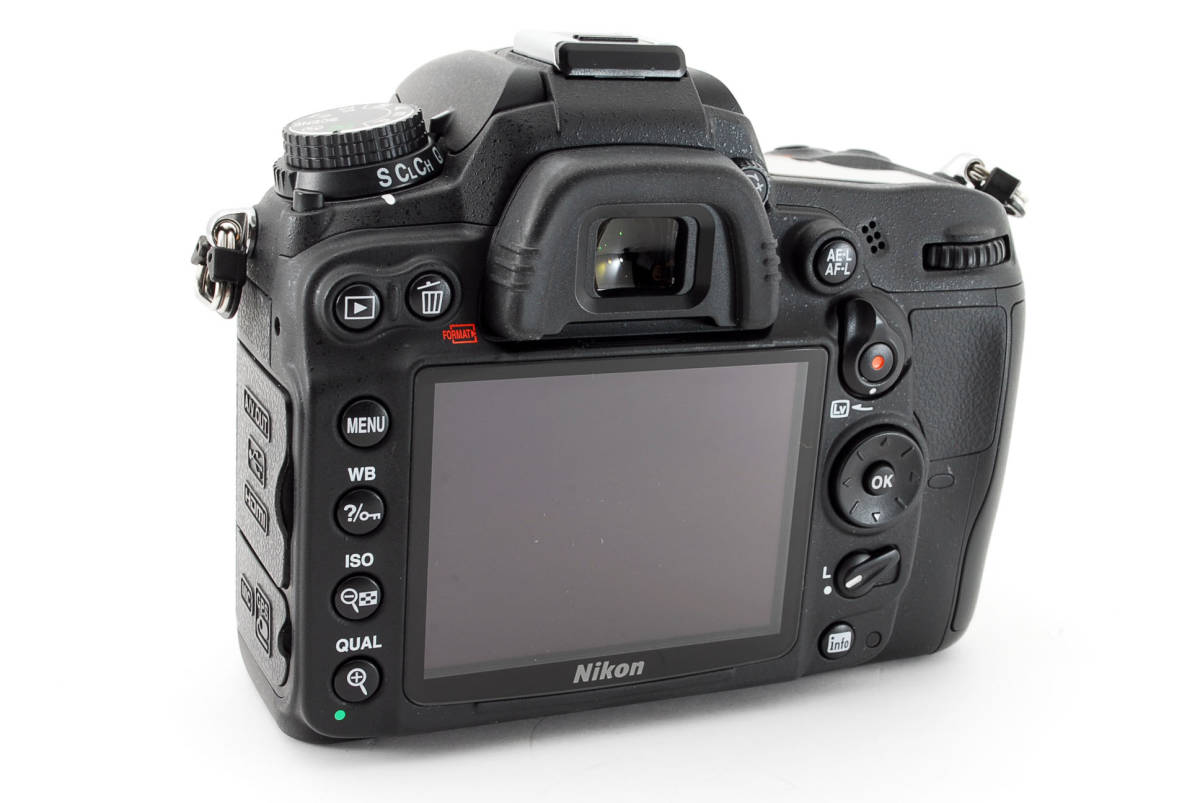 美品 ニコン Nikon D7000 16.2 MP デジタル 一眼レフ カメラ ボディ シャッター回数1848 923453_画像5