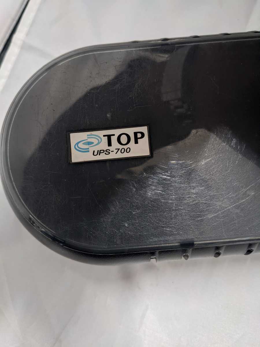 TOP　無停電電源装置 TOP-UPS700 UPS-700 本体のみ タップ型 パソコン用品_画像3