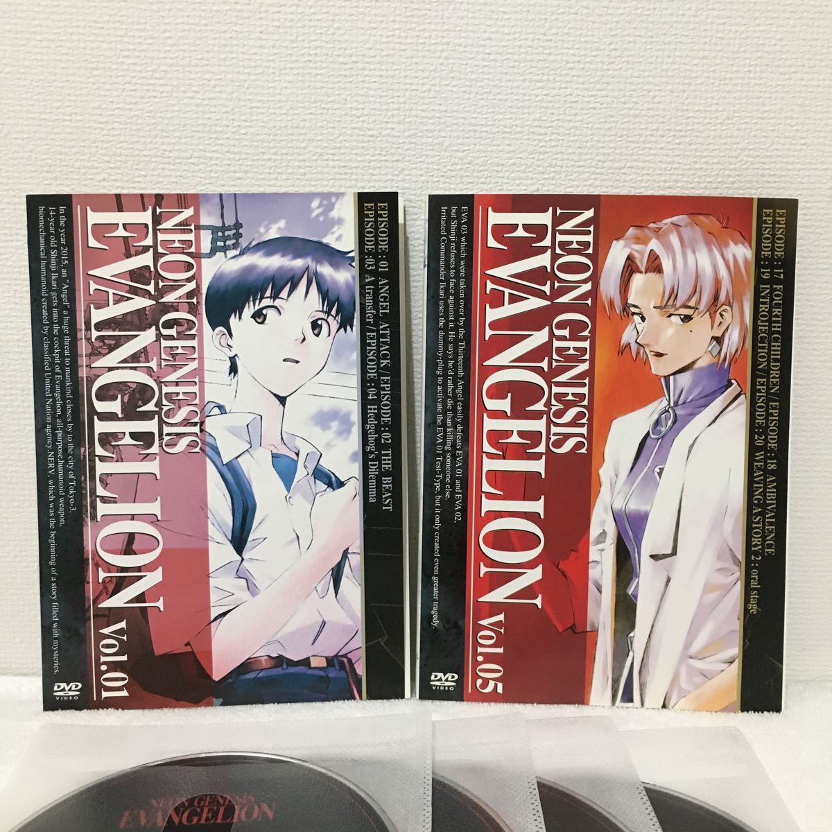 人気セールHOT DVD エヴァンゲリオン 全巻セット 全8巻の通販 by やま