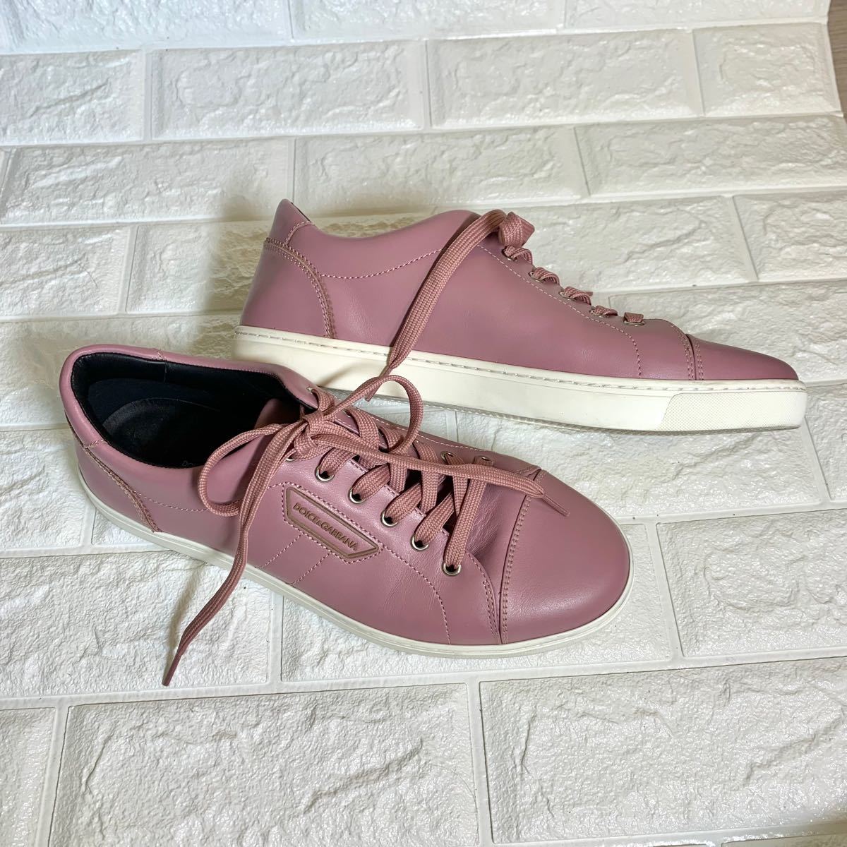 DOLCE&GABBANA ドルチェ&ガッバーナ ピンク スニーカー 春 フェミニン