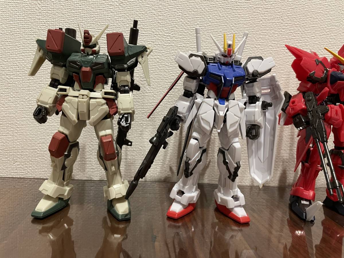 美品 4体セット 機動戦士ガンダム Gフレーム ストライク イージス