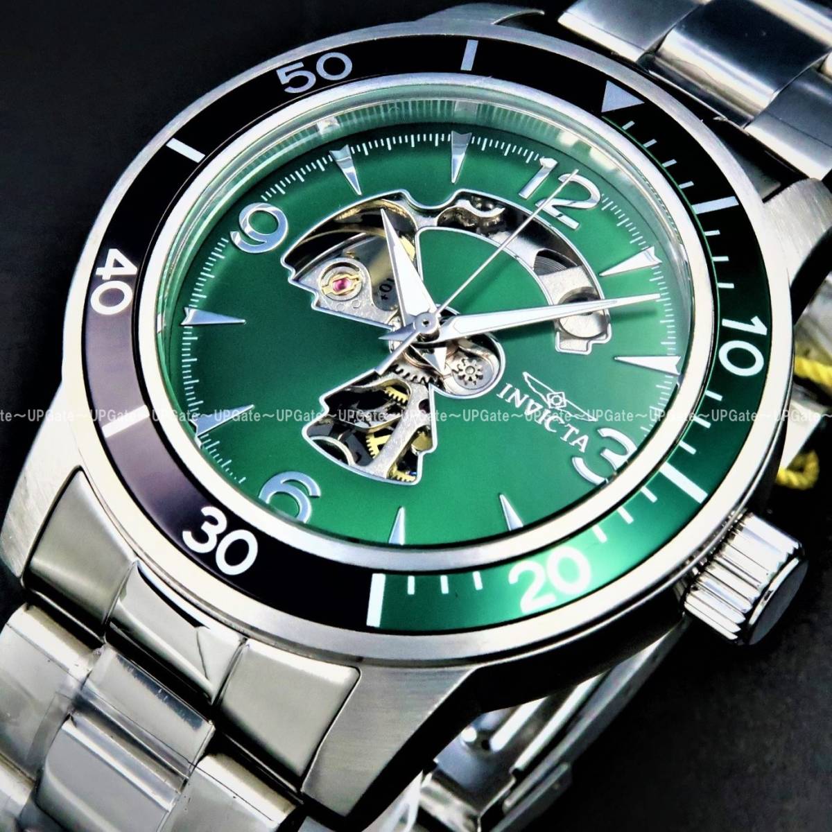 こだわりの手巻式☆オープンハート INVICTA Specialty 38547