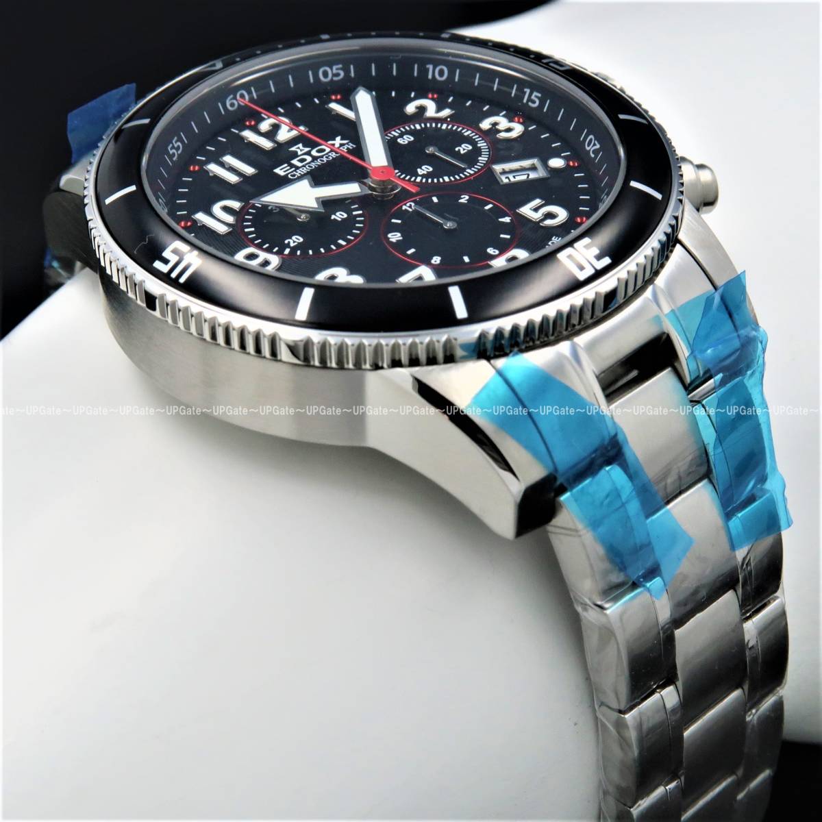 EDOX / エドックス Chronorally S クロノラリー 黒×銀 10227 3RM NROB