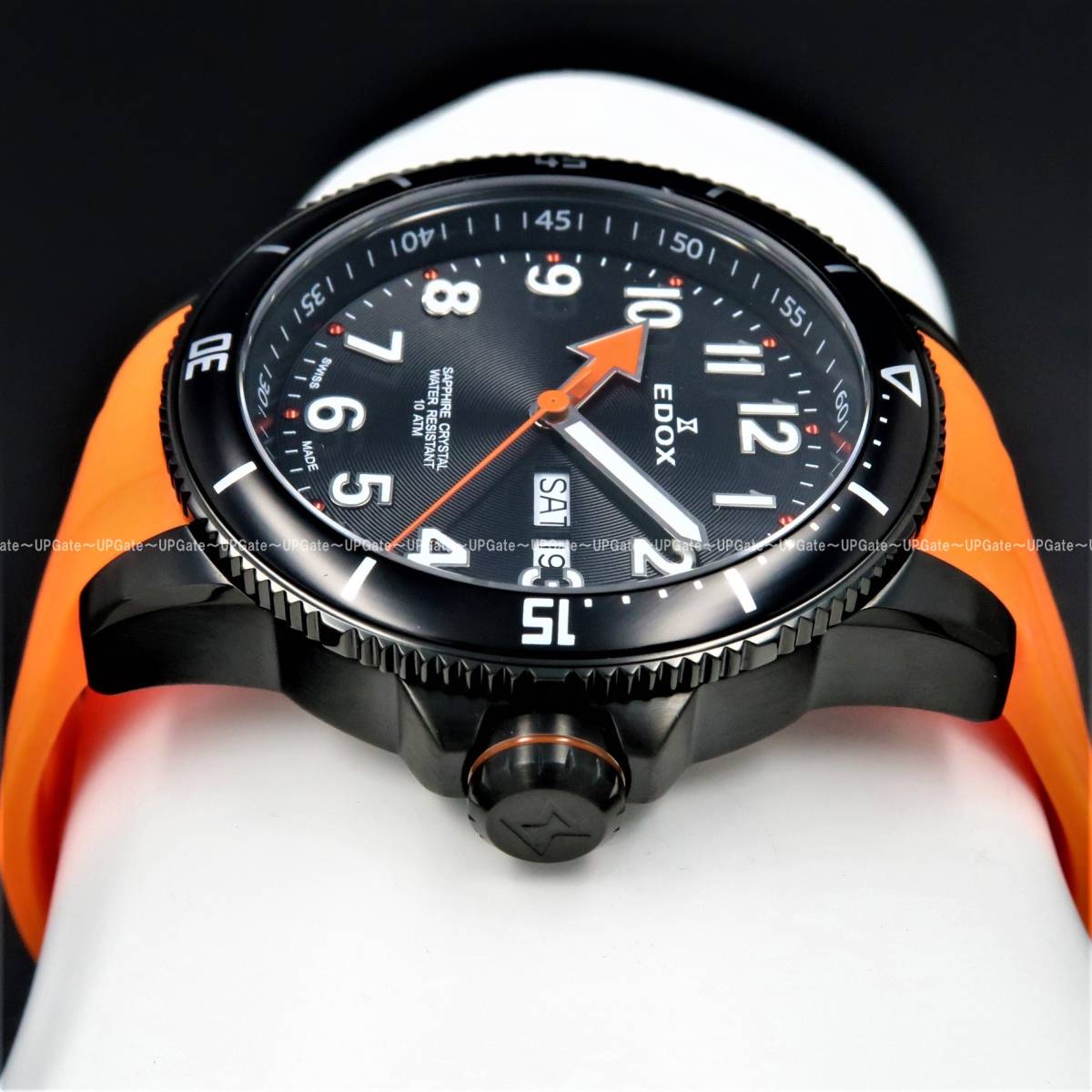 EDOX / エドックス Chronorally S クロノラリー オレンジ 84300 37NOCA