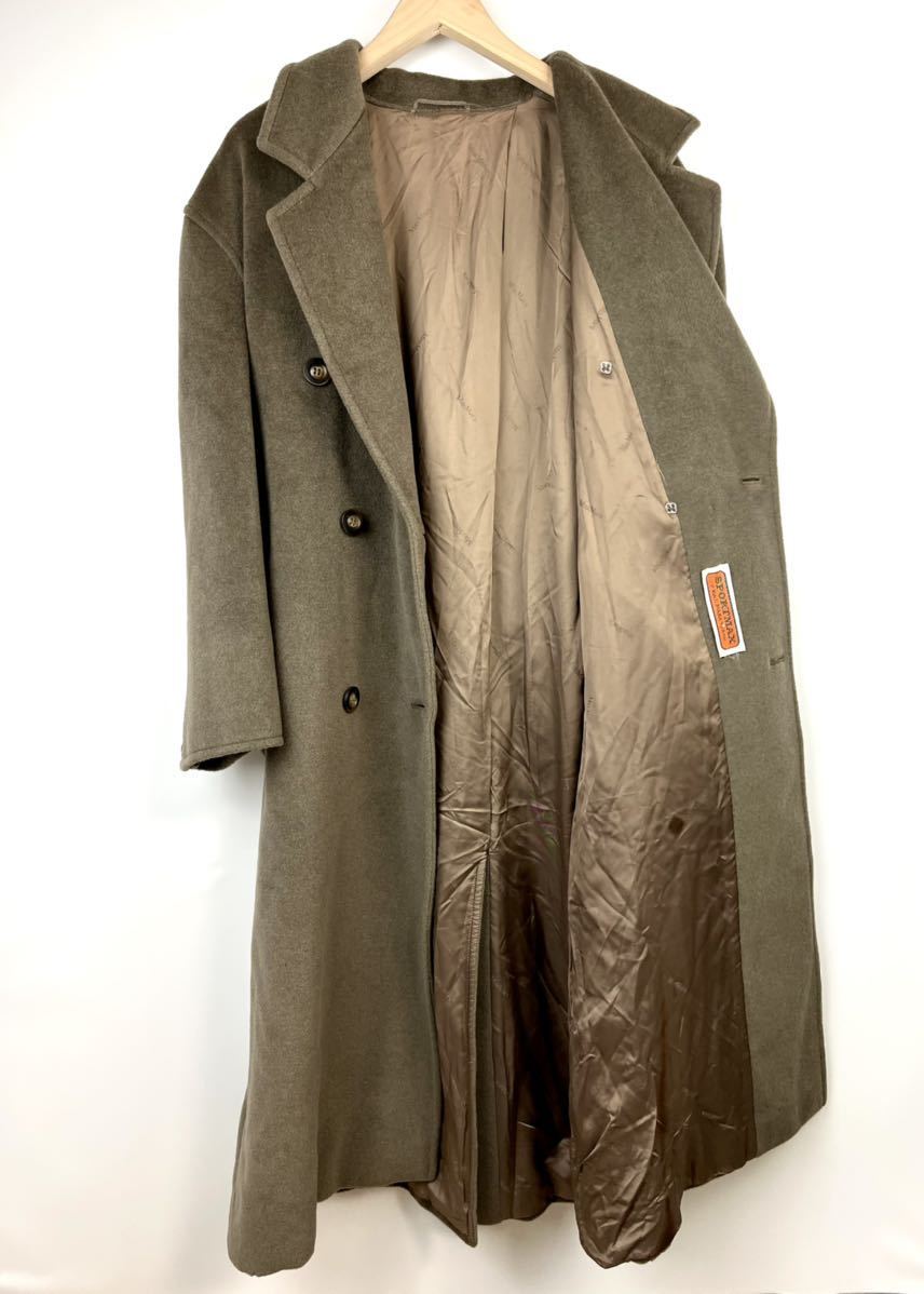 激安本物 SPORTMAX 38 ネイビー ダブルチェスターコート スポーツ