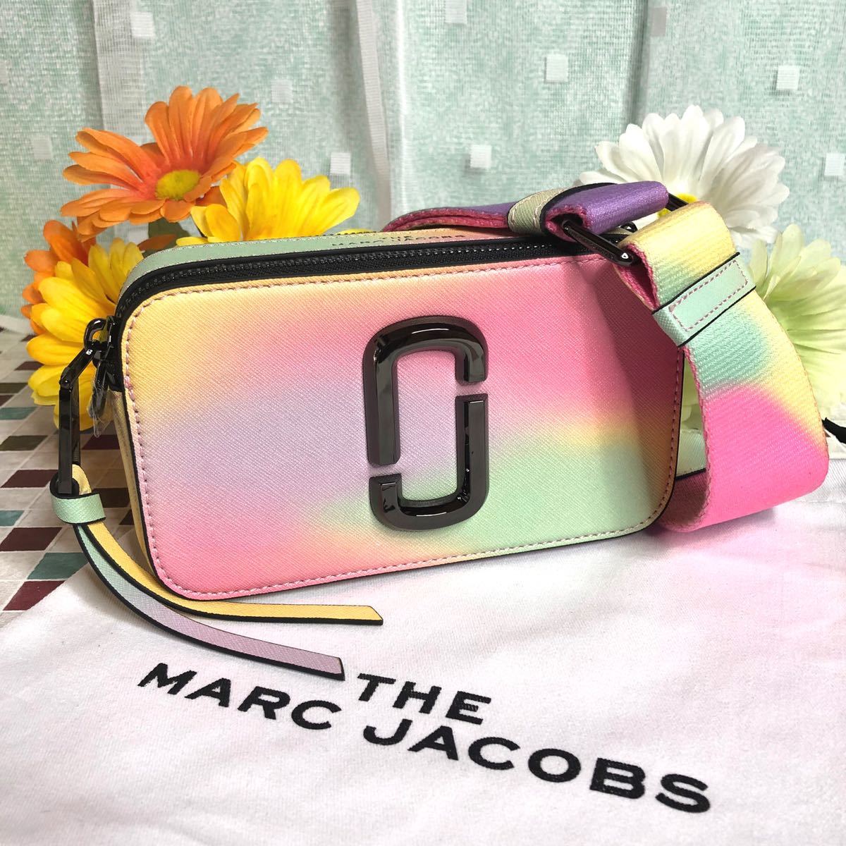 新品 MARC JACOBS スナップショットショルダーバッグ グラデーション