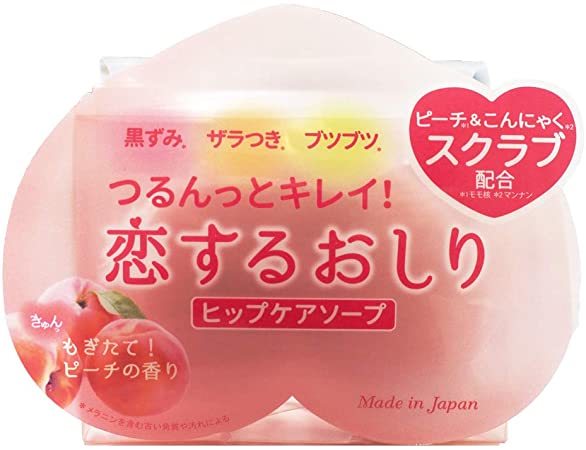  new goods . make ... stone .. hip care soap s Club peeling beautiful . goods pi-chi. fragrance Heart pink peach aromatic soap rice field middle .. real 